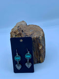 Dragonfly and Leaf Earrings