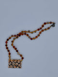 Ceramic Pumpkin Necklace