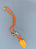 Ceramic Leaf Necklace 1