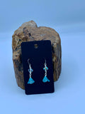 Blue Flower Earrings