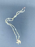 Mother Of Pearl Dove Necklace #3
