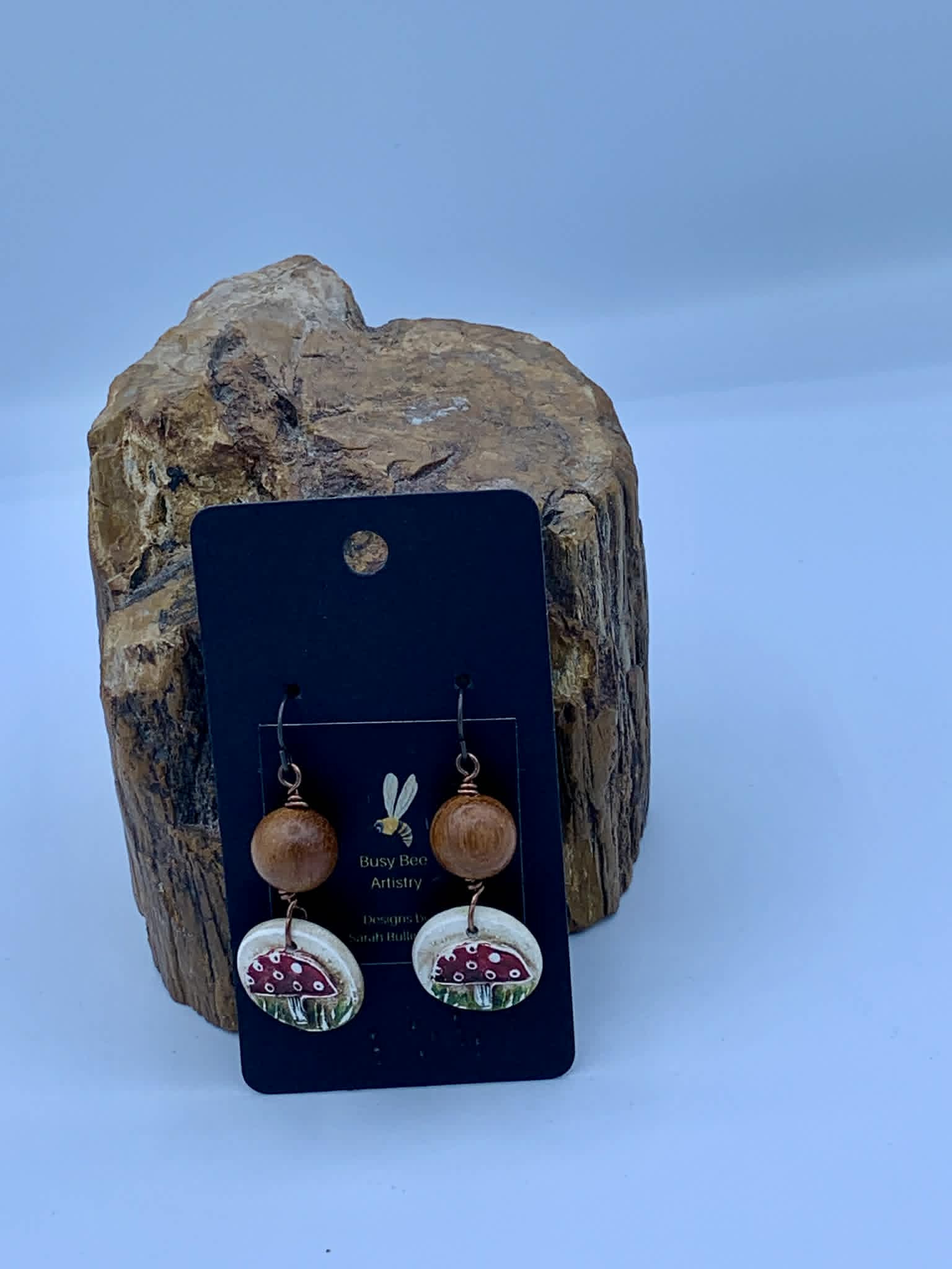 Mushroom Earrings