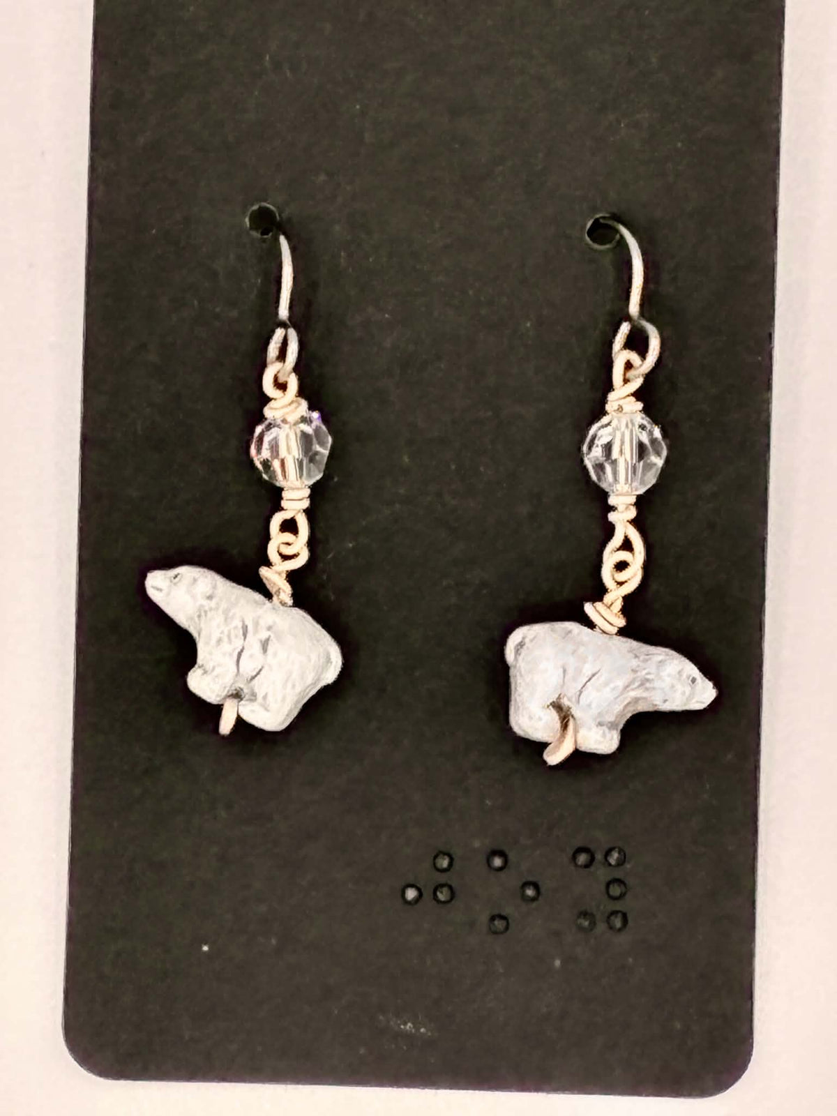 Polar Bear Earrings