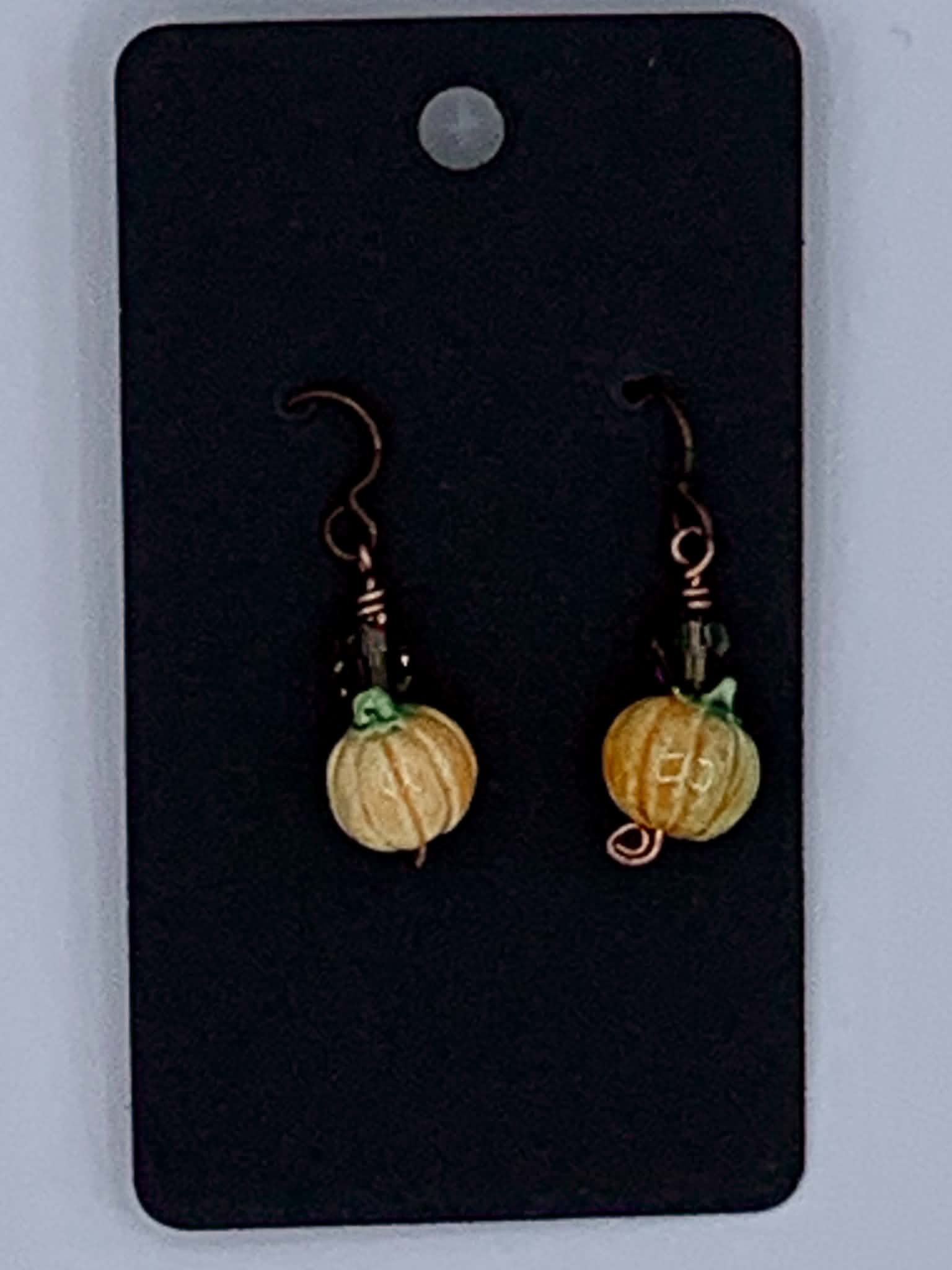 Pumpkin Earrings