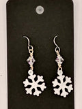Snowflake earrings