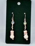 Snowman Earrings