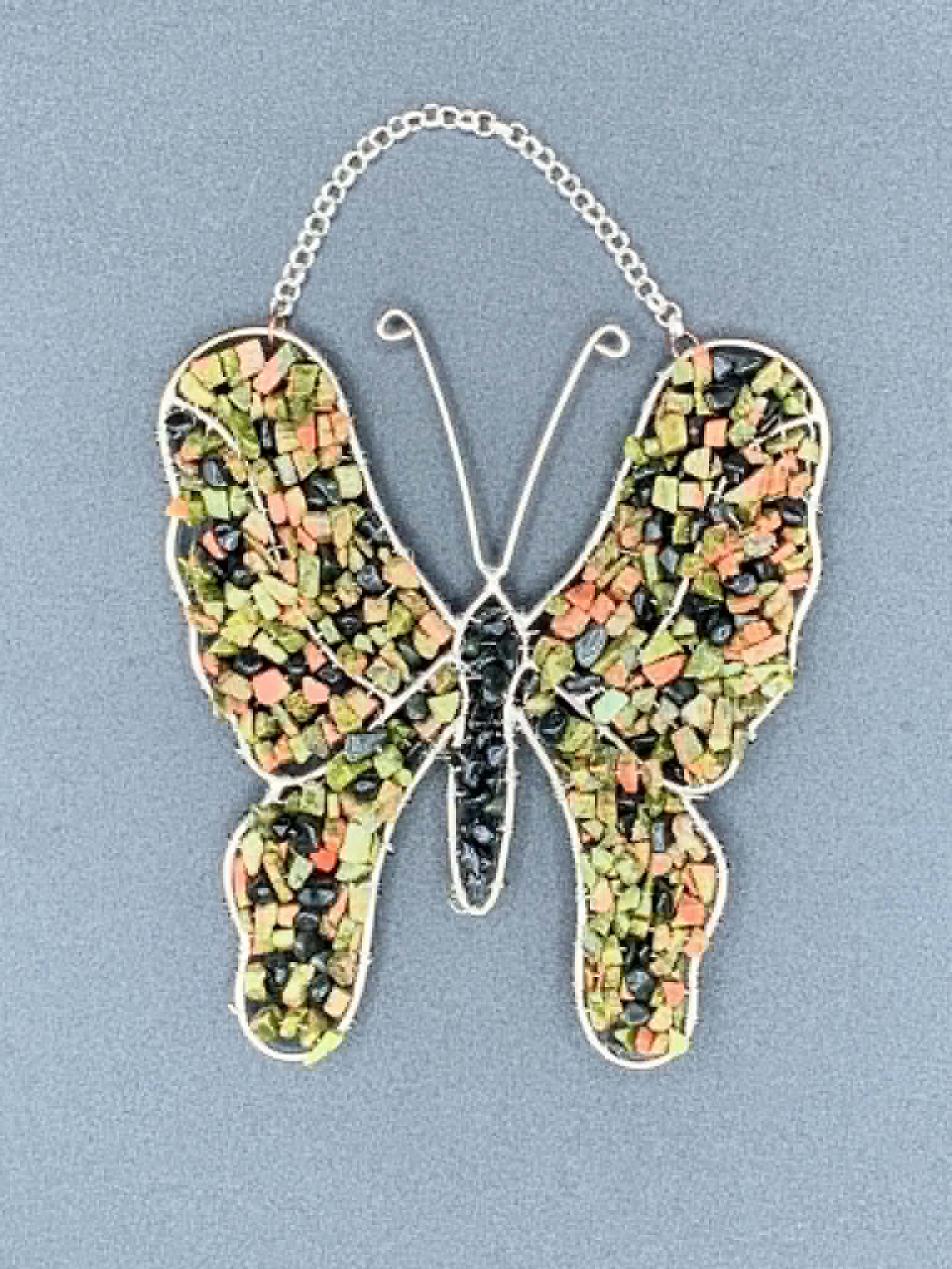 Unakite Butterfly Suncatcher
