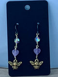 Long Bee Earring
