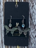 Mother of Pearl Butterfly Earrings