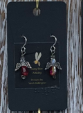 Red Angel Earrings