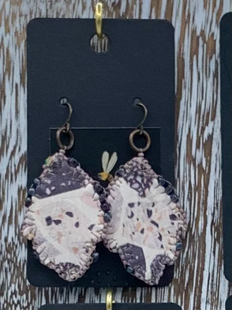 Stepping Stone Cork Earrings